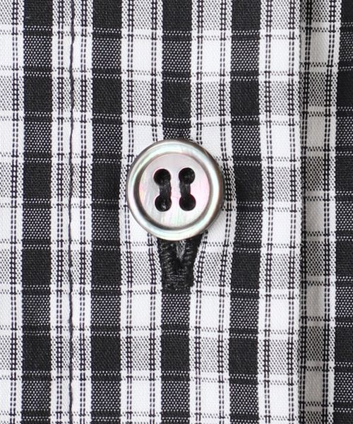CITYSHOP（シティーショップ）の「GINGHAM CHECK シャツ（シャツ/ブラウス・レディース・ブラック・38/36）」の21枚目の写真