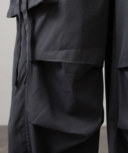.WORKS（ドットワークス）の「.worksスタッズベルト付カーゴパンツ（カーゴパンツ・レディース・ダークグレー/ブラック/アイボリー/ピンク・M）」の14枚目の写真