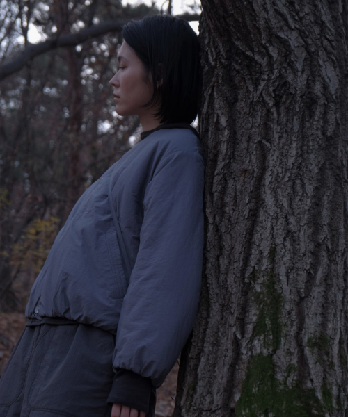 CHAMASPORTSLAB(チャマ スポーツラボ)の「CSL_Ongi Puffer Jacket_Blue(ダウンジャケット/コート・レディース・ブルー・FREE)」の5枚目の写真