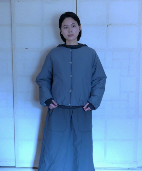 CHAMASPORTSLAB(チャマ スポーツラボ)の「CSL_Ongi Puffer Jacket_Blue(ダウンジャケット/コート・レディース・ブルー・FREE)」の9枚目の写真
