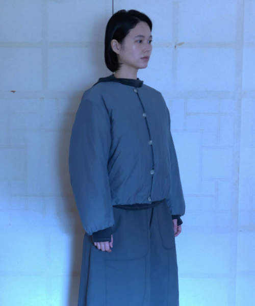 CHAMASPORTSLAB(チャマ スポーツラボ)の「CSL_Ongi Puffer Jacket_Blue(ダウンジャケット/コート・レディース・ブルー・FREE)」の2枚目の写真