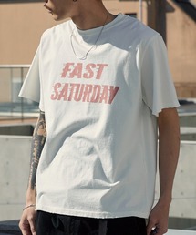 REMI RELIEF | REMI RELIEF/レミレリーフ SP加工 New Fit-T(FAST SATURDAY) 天竺 ヴィンテージTシャツ 2026年春夏(Tシャツ/カットソー)