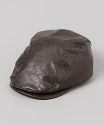 JEANASIS | フェイクレザーハンチング/639518(ハンチング/ベレー帽)