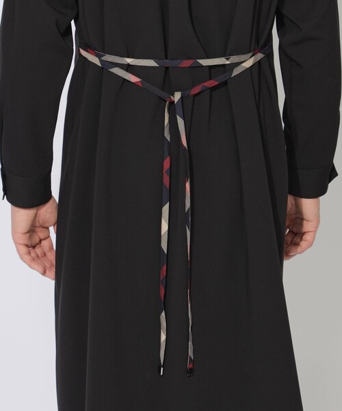 CB CRESTBRIDGE(シービークレストブリッジ)の「クレストブリッジチェックトリムシャツコート(シャツ/ブラウス・レディース・ブラック/ベージュ系その他5・1/3)」の10枚目の写真