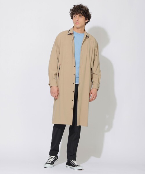 CB CRESTBRIDGE(シービークレストブリッジ)の「クレストブリッジチェックトリムシャツコート(シャツ/ブラウス・レディース・ブラック/ベージュ系その他5・1/3)」の15枚目の写真