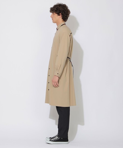 CB CRESTBRIDGE(シービークレストブリッジ)の「クレストブリッジチェックトリムシャツコート(シャツ/ブラウス・レディース・ブラック/ベージュ系その他5・1/3)」の17枚目の写真