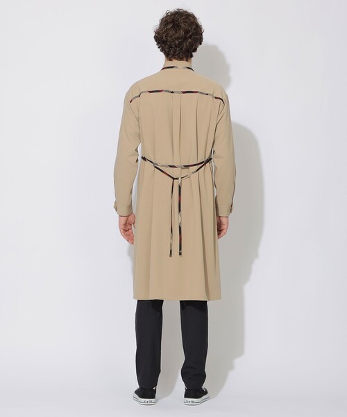 CB CRESTBRIDGE(シービークレストブリッジ)の「クレストブリッジチェックトリムシャツコート(シャツ/ブラウス・レディース・ブラック/ベージュ系その他5・1/3)」の18枚目の写真