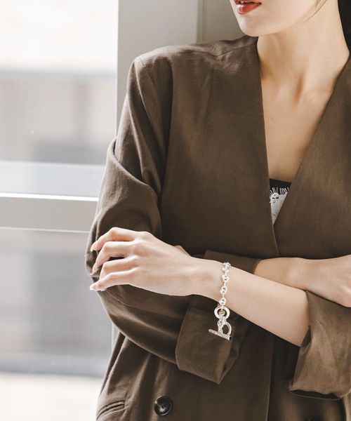 in mood（インムード）の「in mood/インムード ANCHOR-bracelet（ブレスレット・レディース・シルバー・FREE）」の2枚目の写真
