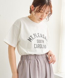 ピグメントアソートロゴプリントTシャツ（インフルエンサー紹介アイテム）