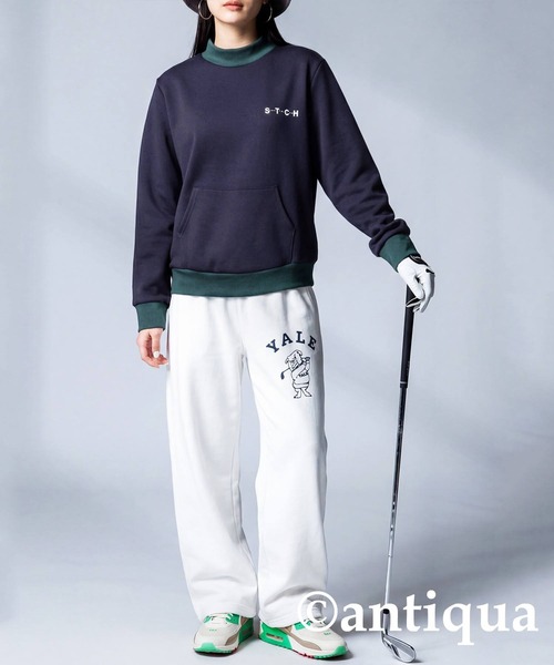 antiqua(アンティカ)の「【STCH】プルオーバー(Tシャツ/カットソー・レディース・ブラック/杢グレー/ネイビー・ONESIZE)」の17枚目の写真