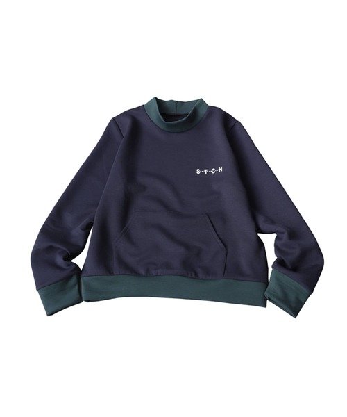 antiqua(アンティカ)の「【STCH】プルオーバー(Tシャツ/カットソー・レディース・ブラック/杢グレー/ネイビー・ONESIZE)」の21枚目の写真