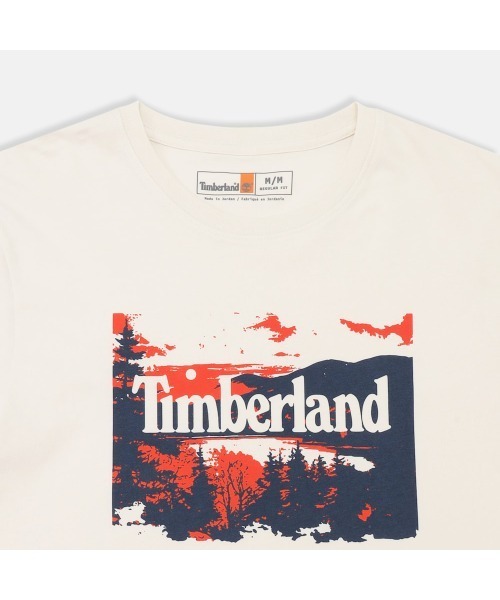 Timberland(ティンバーランド)の「ランドスケープ グラフィック 半袖 Tシャツ メンズ(Tシャツ/カットソー・メンズ・ライトホワイト・LARGE/MEDIUM/SMALL/X-LARGE/XX-LARGE)」の3枚目の写真
