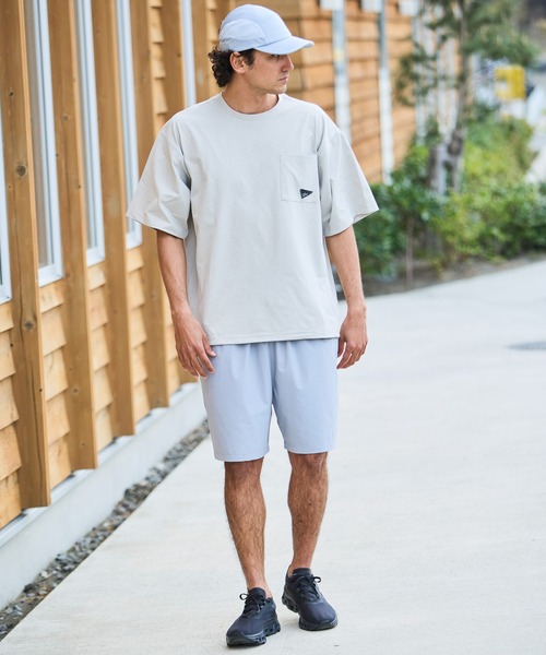 THREE WEATHER（スリーウェザー）の「THREE WEATHER/スリーウェザー ショーツ ワンポイント ロゴ TW6S-3301（その他パンツ・メンズ・ブルー/ブラック/オリーブ/グレー系カモフラージュ/グレー・XL/L/M）」の13枚目の写真