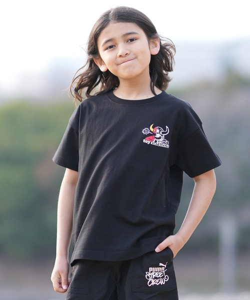 TOY MACHINE(トイ マシーン)の「TOY MACHINE/トイマシーン 26MS402-42 キッズ Tシャツ(Tシャツ/カットソー・キッズ・ブラック/オレンジ/ホワイト・130cm/150cm/160cm/140cm)」の9枚目の写真