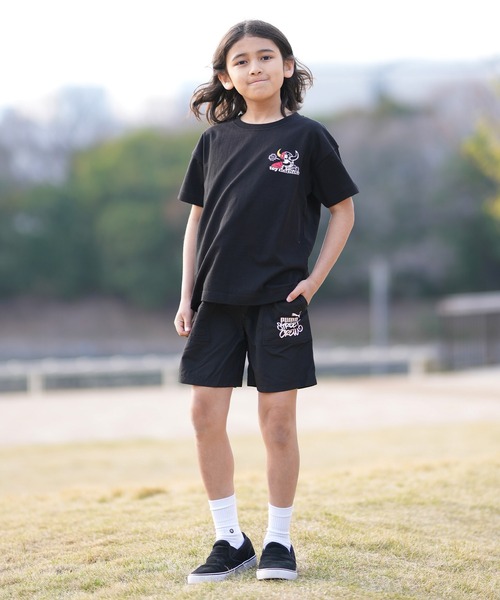 TOY MACHINE(トイ マシーン)の「TOY MACHINE/トイマシーン 26MS402-42 キッズ Tシャツ(Tシャツ/カットソー・キッズ・ブラック/オレンジ/ホワイト・130cm/150cm/160cm/140cm)」の10枚目の写真