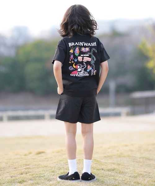TOY MACHINE(トイ マシーン)の「TOY MACHINE/トイマシーン 26MS402-42 キッズ Tシャツ(Tシャツ/カットソー・キッズ・ブラック/オレンジ/ホワイト・130cm/150cm/160cm/140cm)」の12枚目の写真