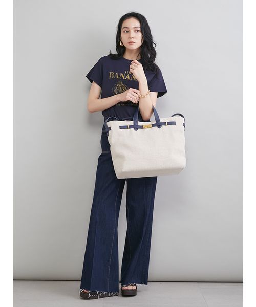 Mila Owen（ミラオーウェン）の「玉縁ポケットセミフレアデニムパンツ（デニムパンツ・レディース・ライトブルー/インディゴブルー/ベージュ・00/2/1/0）」の15枚目の写真