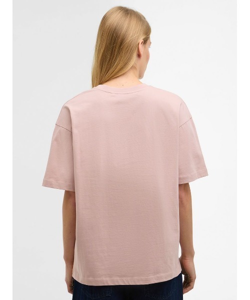 Barbour(バブアー)の「Melody グラフィックTシャツ(レディース)(Tシャツ/カットソー・レディース・ホワイト/ピンク・8/10)」の9枚目の写真