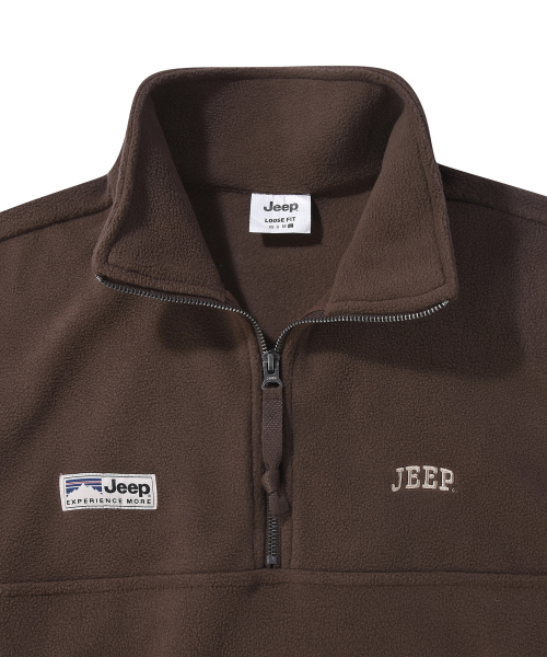JEEP(ジープ)の「エッセンシャルスモールロゴハーフジップフリース (JR5TSF192BR)(その他アウター・レディース・その他・X-SMALL/SMALL/MEDIUM/LARGE)」の12枚目の写真