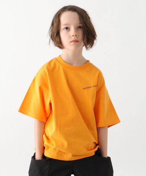GLOBAL WORK（グローバルワーク）の「UNIVERSAL OVERALL/Windy.jrTシャツ/635364（Tシャツ/カットソー・キッズ・ホワイト/オレンジ系その他4/グリーン系その他4・SMALL/LARGE/MEDIUM）」の9枚目の写真