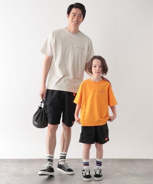 GLOBAL WORK（グローバルワーク）の「UNIVERSAL OVERALL/Windy.jrTシャツ/635364（Tシャツ/カットソー・キッズ・ホワイト/オレンジ系その他4/グリーン系その他4・SMALL/LARGE/MEDIUM）」の12枚目の写真