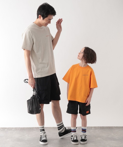GLOBAL WORK（グローバルワーク）の「UNIVERSAL OVERALL/Windy.jrTシャツ/635364（Tシャツ/カットソー・キッズ・ホワイト/オレンジ系その他4/グリーン系その他4・SMALL/LARGE/MEDIUM）」の13枚目の写真