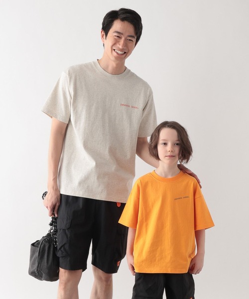 GLOBAL WORK（グローバルワーク）の「UNIVERSAL OVERALL/Windy.jrTシャツ/635364（Tシャツ/カットソー・キッズ・ホワイト/オレンジ系その他4/グリーン系その他4・SMALL/LARGE/MEDIUM）」の17枚目の写真