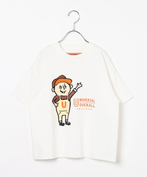 GLOBAL WORK（グローバルワーク）の「UNIVERSAL OVERALL/Windy.jrTシャツ/635364（Tシャツ/カットソー・キッズ・ホワイト/オレンジ系その他4/グリーン系その他4・SMALL/LARGE/MEDIUM）」の22枚目の写真