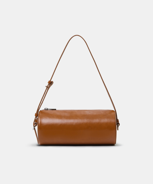 MUSINSA STANDARD WOMAN（ムシンサスタンダードウーマン）の「ウィメンズスモールシリンダーショルダーバッグ[ブラウン]（ショルダーバッグ・レディース・その他・FREE）」の2枚目の写真