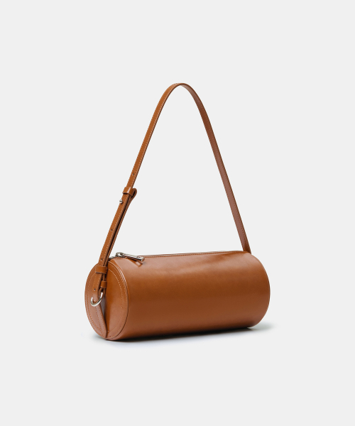 MUSINSA STANDARD WOMAN（ムシンサスタンダードウーマン）の「ウィメンズスモールシリンダーショルダーバッグ[ブラウン]（ショルダーバッグ・レディース・その他・FREE）」の3枚目の写真