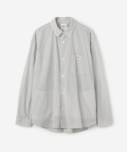 DANTON（ダントン）の「DANTON | レギュラーカラー 長袖ワークシャツ MEN（シャツ/ブラウス・メンズ・ブルー系その他/グレー系その他/ホワイト系その他・40/42/44）」の6枚目の写真