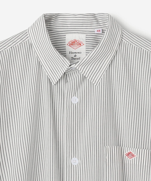 DANTON（ダントン）の「DANTON | レギュラーカラー 長袖ワークシャツ MEN（シャツ/ブラウス・メンズ・ブルー系その他/グレー系その他/ホワイト系その他・40/42/44）」の8枚目の写真