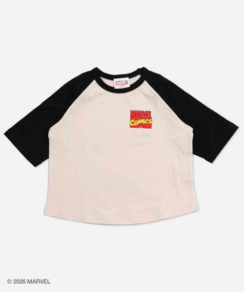 MARVEL（マーベル）の「〈マーベル〉半袖Tシャツ（Tシャツ/カットソー・キッズ・オートミール/クリーム/ブラック/チャコールグレー・100cm/140cm/130cm/120cm/110cm）」の5枚目の写真