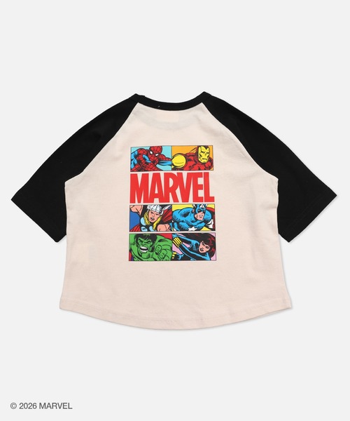 MARVEL（マーベル）の「〈マーベル〉半袖Tシャツ（Tシャツ/カットソー・キッズ・オートミール/クリーム/ブラック/チャコールグレー・100cm/140cm/130cm/120cm/110cm）」の6枚目の写真