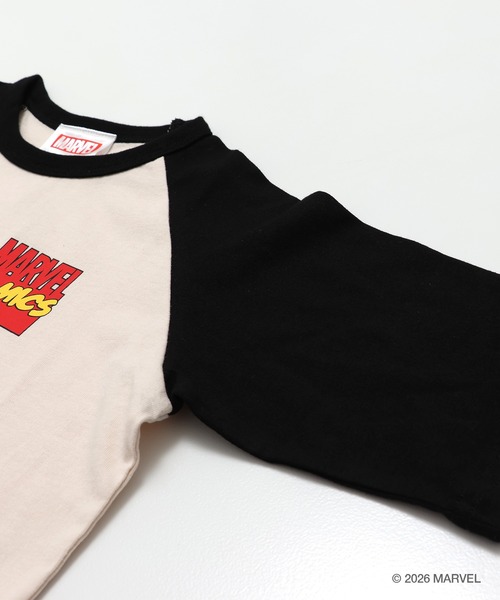 MARVEL（マーベル）の「〈マーベル〉半袖Tシャツ（Tシャツ/カットソー・キッズ・オートミール/クリーム/ブラック/チャコールグレー・100cm/140cm/130cm/120cm/110cm）」の8枚目の写真