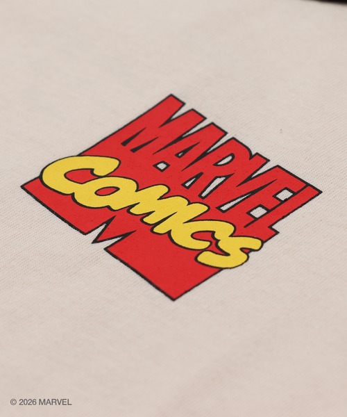MARVEL（マーベル）の「〈マーベル〉半袖Tシャツ（Tシャツ/カットソー・キッズ・オートミール/クリーム/ブラック/チャコールグレー・100cm/140cm/130cm/120cm/110cm）」の9枚目の写真