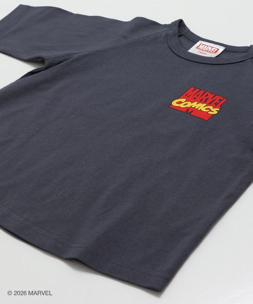 MARVEL（マーベル）の「〈マーベル〉半袖Tシャツ（Tシャツ/カットソー・キッズ・オートミール/クリーム/ブラック/チャコールグレー・100cm/140cm/130cm/120cm/110cm）」の13枚目の写真