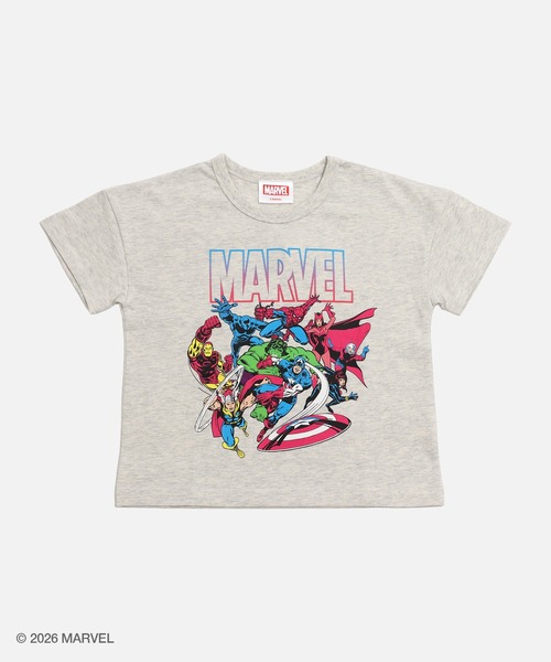 MARVEL（マーベル）の「〈マーベル〉半袖Tシャツ（Tシャツ/カットソー・キッズ・オートミール/クリーム/ブラック/チャコールグレー・100cm/140cm/130cm/120cm/110cm）」の15枚目の写真