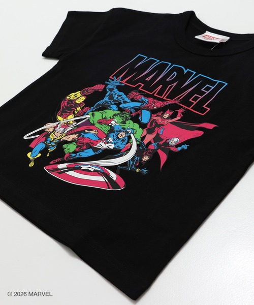 MARVEL（マーベル）の「〈マーベル〉半袖Tシャツ（Tシャツ/カットソー・キッズ・オートミール/クリーム/ブラック/チャコールグレー・100cm/140cm/130cm/120cm/110cm）」の22枚目の写真