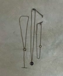 THEODORIC.dy（セオドリックディ）の「トリプルチャームコインネックレス（ネックレス）」