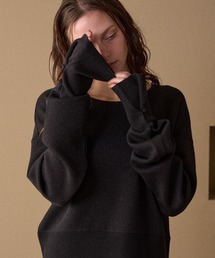 2way Tuck Glitter Knit Tops