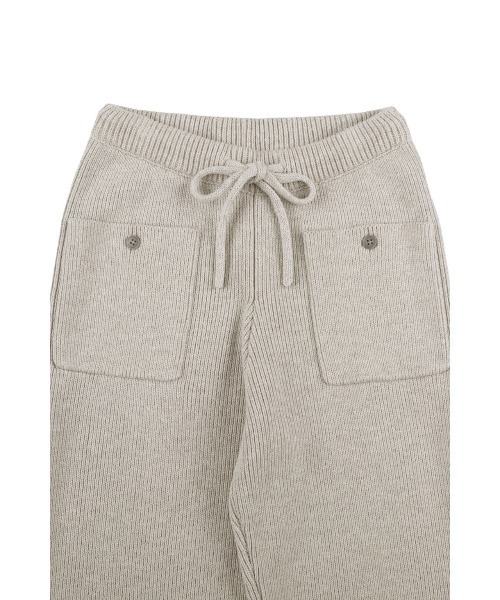 ALEXIA STAM（アリシアスタン）の「Front Pocket Knit Pants /ポケットニットパンツ（その他パンツ・レディース・グレー/ネイビー・S/M）」の15枚目の写真