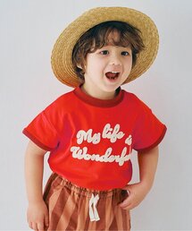 p.premier | フェルトロゴリンガーT(Tシャツ/カットソー)