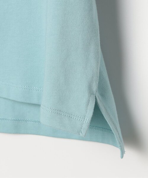 p.premier(ピードットプルミエ)の「フェルトロゴリンガーT(Tシャツ/カットソー・キッズ・ブルー/アイボリー/ブラウン/レッド・80/90/100/110/120/130/140)」の8枚目の写真