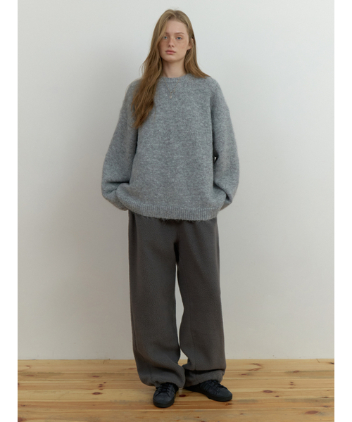 THEMITTEN(ザ・ミトン)の「Sog fleece sweat pants (charcoal)(スウェットパンツ・レディース・その他・FREE)」の3枚目の写真