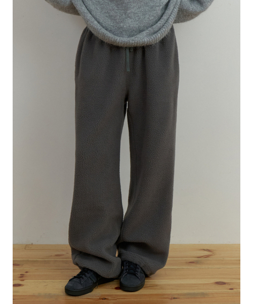 THEMITTEN(ザ・ミトン)の「Sog fleece sweat pants (charcoal)(スウェットパンツ・レディース・その他・FREE)」の4枚目の写真