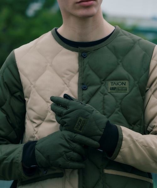 GRIP SWANY(グリップスワニー)の「【TAION-GRIPSWANY-JK01】 TAION X GRIP SWANY DOWN JACKET(ダウンジャケット/コート・メンズ・オリーブ系/ブラック/マルチ/ベージュ系その他・M/L/XL/XXL)」の13枚目の写真