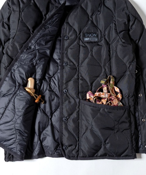 GRIP SWANY(グリップスワニー)の「【TAION-GRIPSWANY-JK01】 TAION X GRIP SWANY DOWN JACKET(ダウンジャケット/コート・メンズ・オリーブ系/ブラック/マルチ/ベージュ系その他・M/L/XL/XXL)」の20枚目の写真