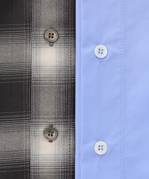 U by SPICK&SPAN（ユーバイスピックアンドスパン）の「CAMIRABLE ビッグシャツ（シャツ/ブラウス・レディース・ネイビー/サックスブルー・FREE）」の11枚目の写真