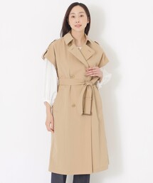 トレンチディテールジレ